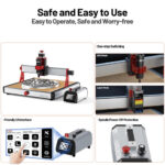 TTC 450 Ultra CNC Machine- 500W Spindle - Image 8