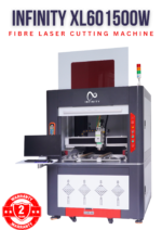 Infinity Laser XL60-1500W Fibre Laser Cutting Machine1500W, 600x600mm Work Area