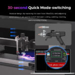 Gweike M3 Pro 1200W Fibre and 130W CO2 Laser - Image 5