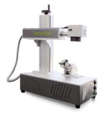 Leapion LMS split Type 50W fiber Laser Cutting & Market Machine