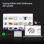 xTool S1 20W Enclosed Diode Laser Engraver & Cutter Bundle - Image 8