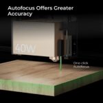 xTool S1 20W Enclosed Diode Laser Engraver & Cutter Bundle - Image 6